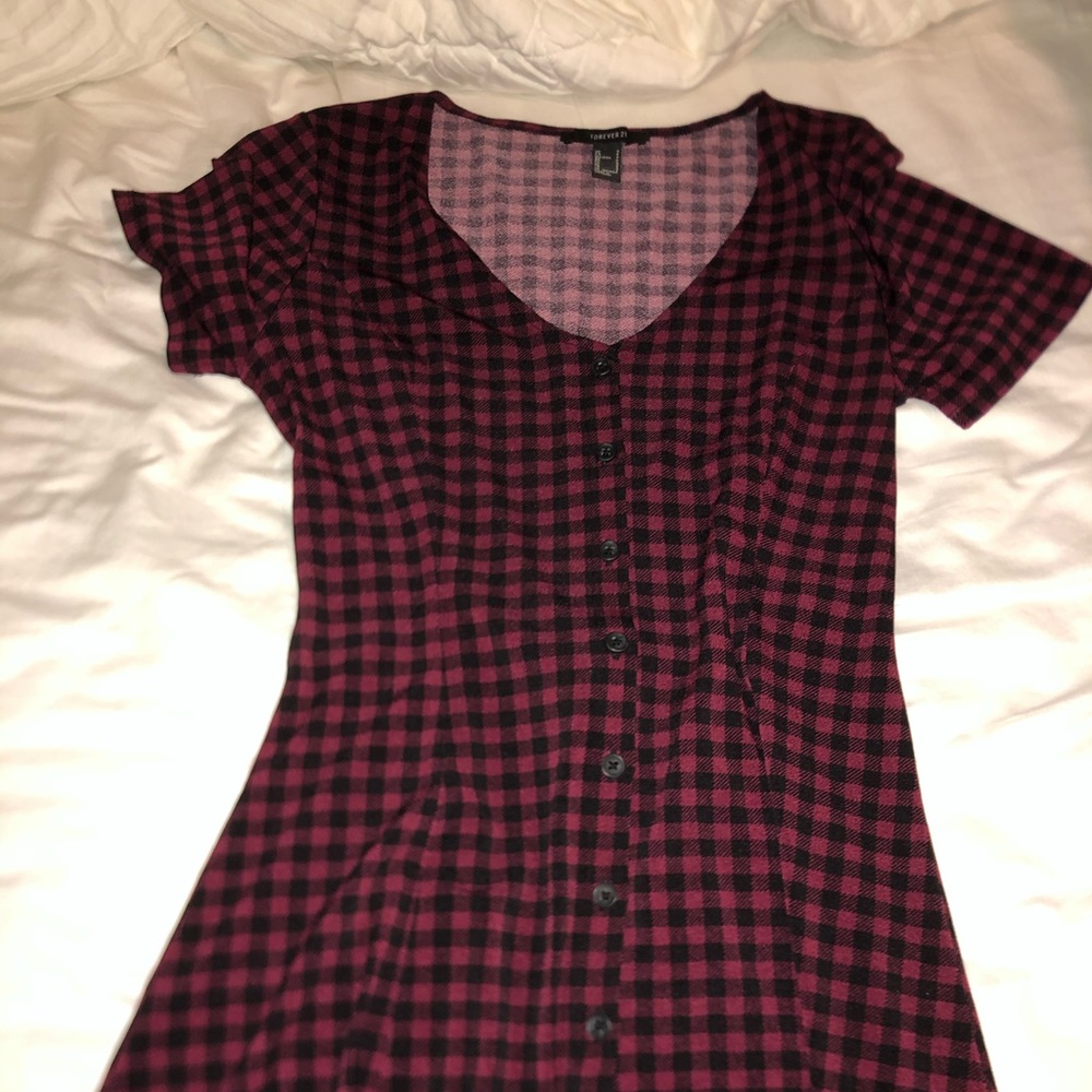 Forever 21 gingham dress